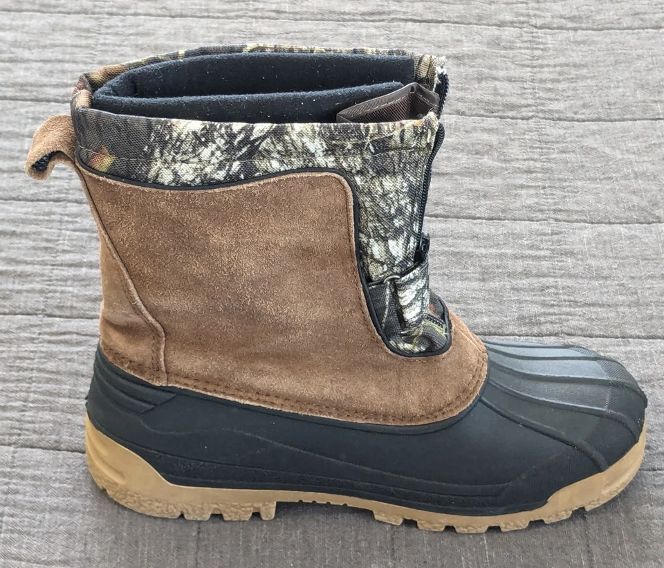 Botas Ozark Trail Nieve y Lluvia Invierno Clima Niño Pequeño Talla 5 Camufladas Roble Musgo Foto 3 de 4
