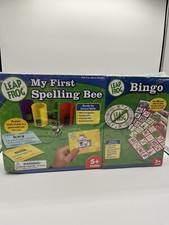Leap Frog My First Spelling Bee Board Game  Leap Frog Bingo 2 Game Combo Pack