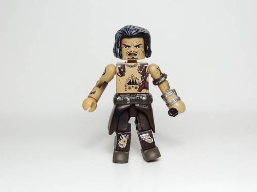 Marvel Minimates Borders Exclusive Iron Man 2 Movie Battle Damaged Whiplash