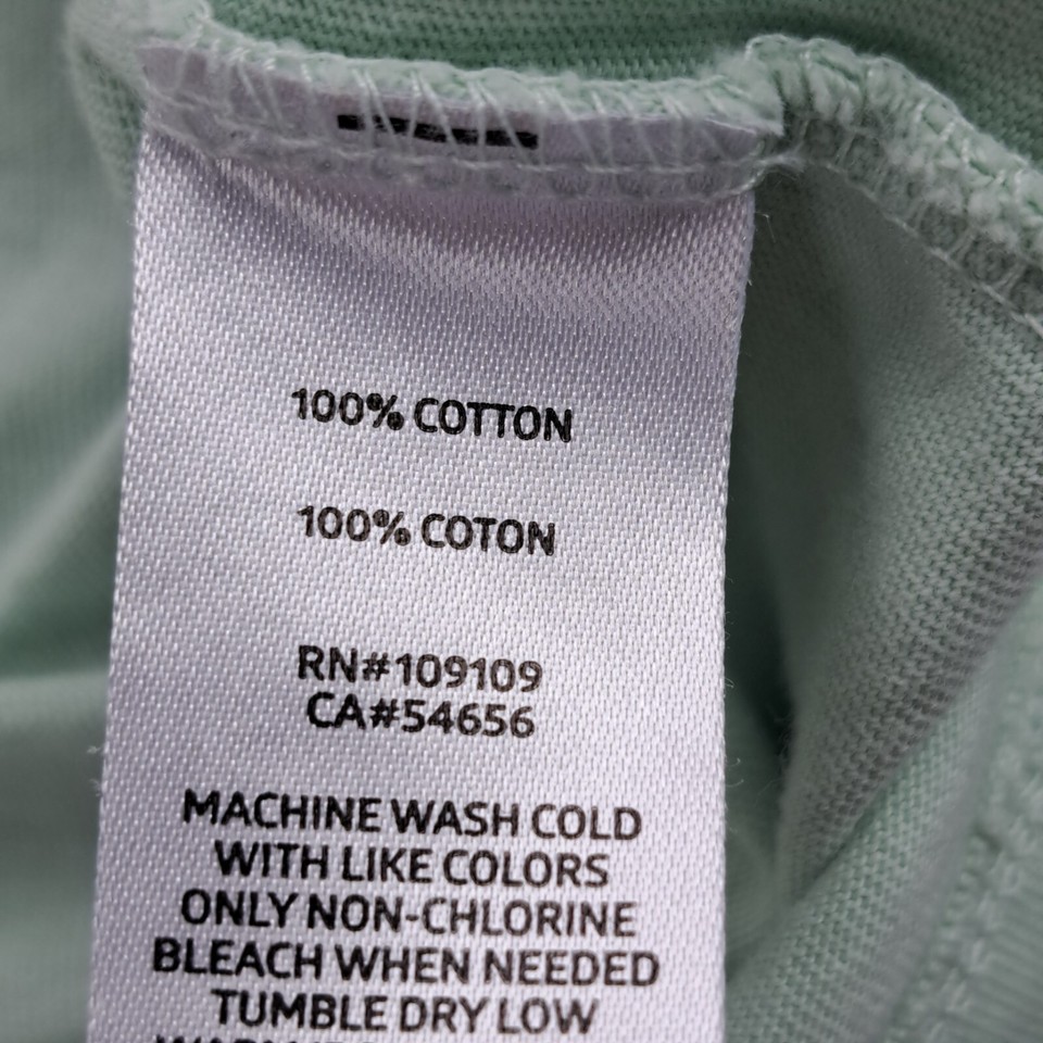 Life is Good Shirt Womens Large Green Short Sleeve Crusher Tee Top Paw