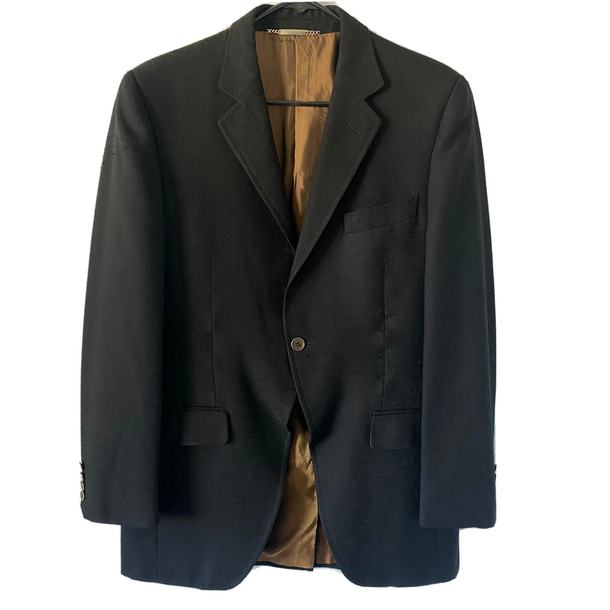 Dolce u0026 Gabbana Mens Black Suit Jacket US Size 40 Regular Blazer Italy |  eBay