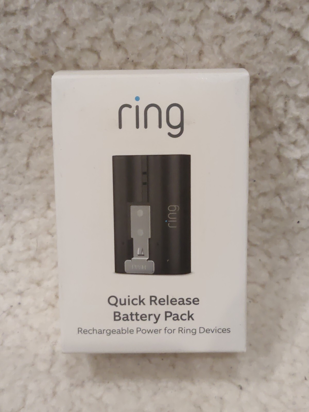 Ring Video Doorbell Quick Release Battery Pack - Rechargeable & Sealed  -image