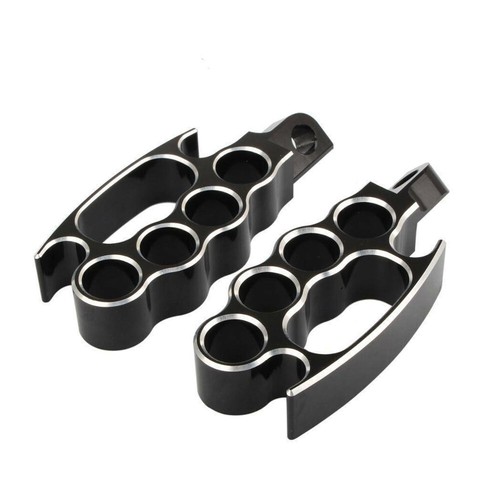 Moto Repose-Pieds Pedale Marchepieds Aluminum Pour Harley for Sportster V-Rod - Imagen 2 de 6