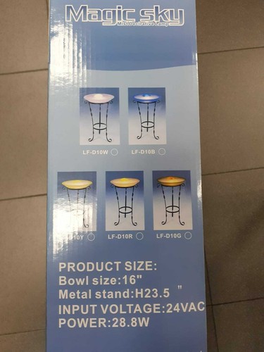 Lampada Magic SKy, lampada mistica con effetto nebbia, rinfresca, ionizza e umid - Foto 4 di 5