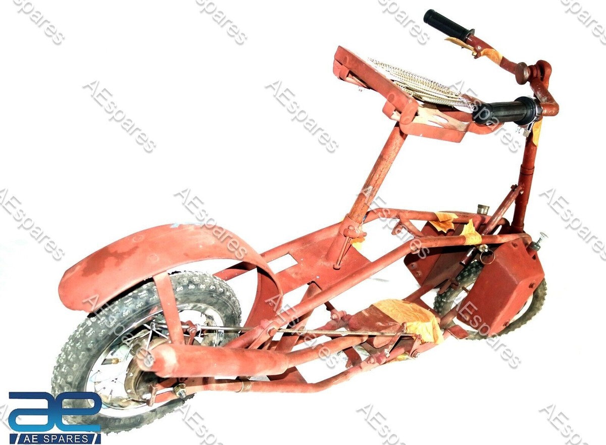 The Welbike, a foldable ww2 military motorbike that could be airdropped in a canister