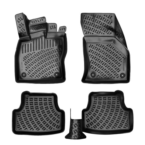 Floor Mats Liners For Cupra Ateca 2020-2025 All Weather Heavy Duty 3D Car Rugs - Picture 5 of 9