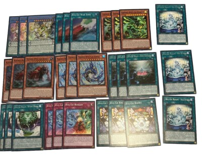 #ad YUGIOH DECK CORE Ryu Ge Apodrakosis Crossover Breakers CRBR 30 Cards In Hand $29.99