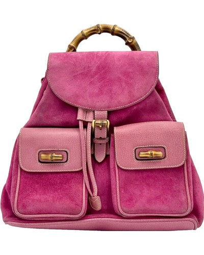 GUCCI vintage Bamboo 003 2852 0030 0 Backpack Â· Daypack  display picture 3