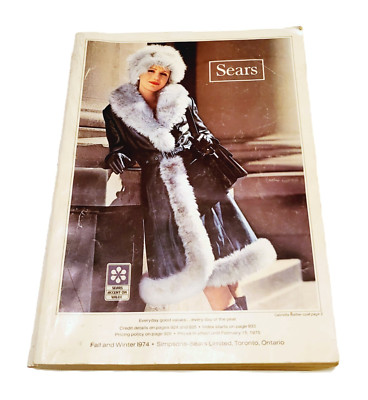 1974 Sears Canada Catalog Fall and Winter Department Store Advertising