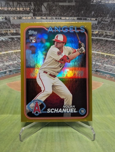 2024 Topps Series 1 - Nolan Schanuel #53 Gold Foil (RC)