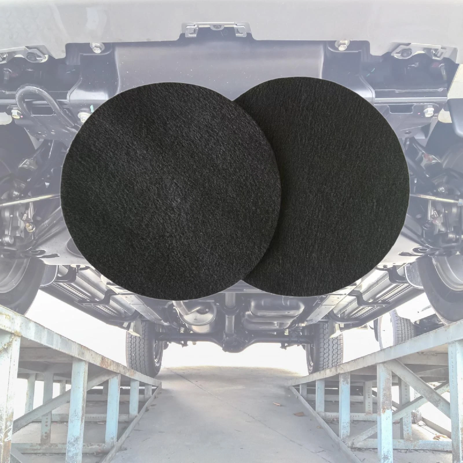 Oil Drain Splash Pads Polyester Material Oil Change Mat Splatter Prevent Pad for