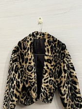 Giaccone Maculato In Ecopelliccia Nuovo Con Etichetta Made In Italia  🤩