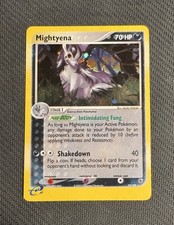 Mightyena 2003 EX Ruby & Sapphire Holo 10/109 Pokemon TCG Card PLAYED (see Pics) on eBay