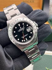 rolex explorer ii Model 16570 Black Dial- 2000 Box Papers (1190)
