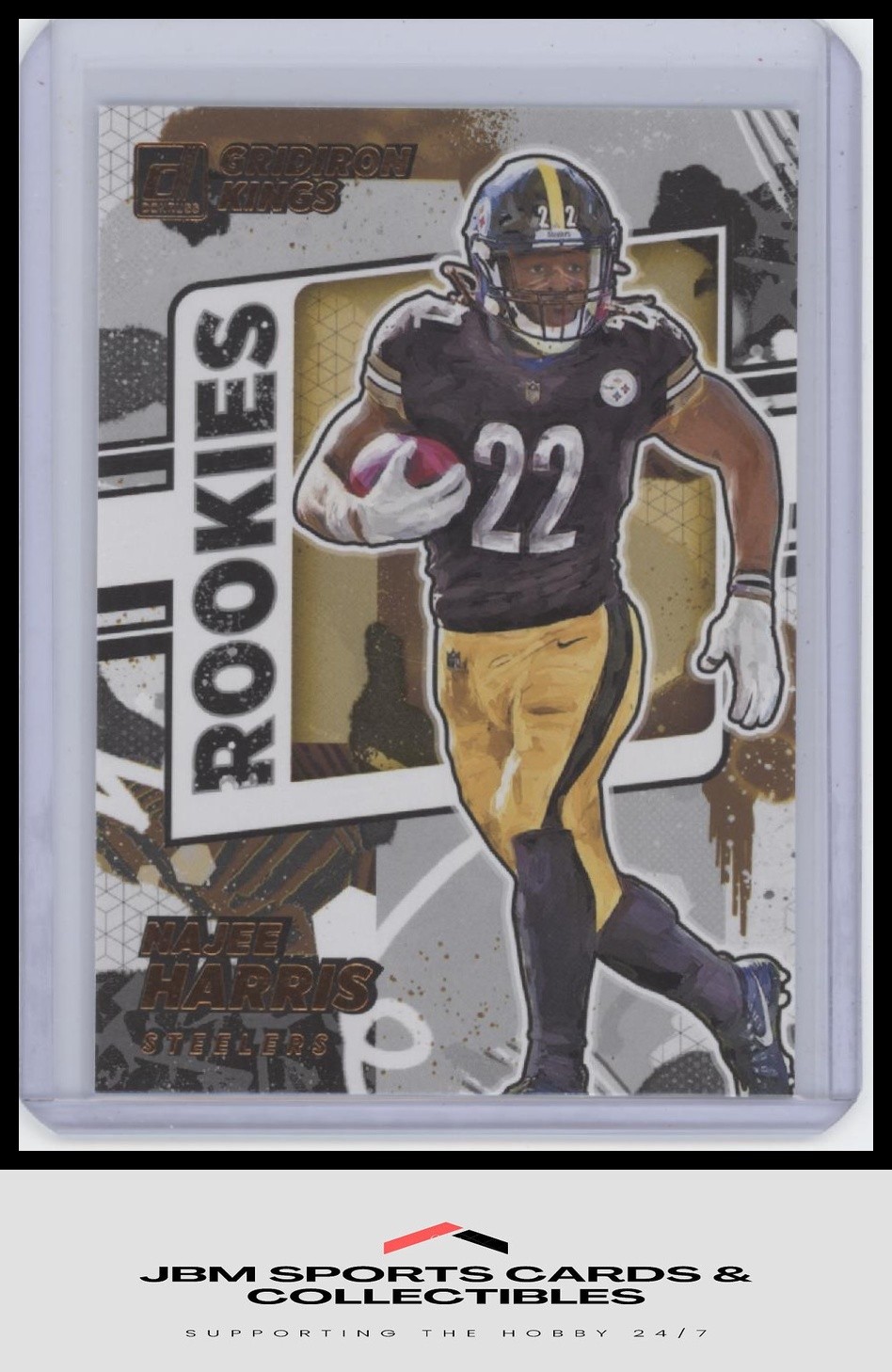 2021 Donruss #RGK-NHA Najee Harris Rookie Gridiron Kings