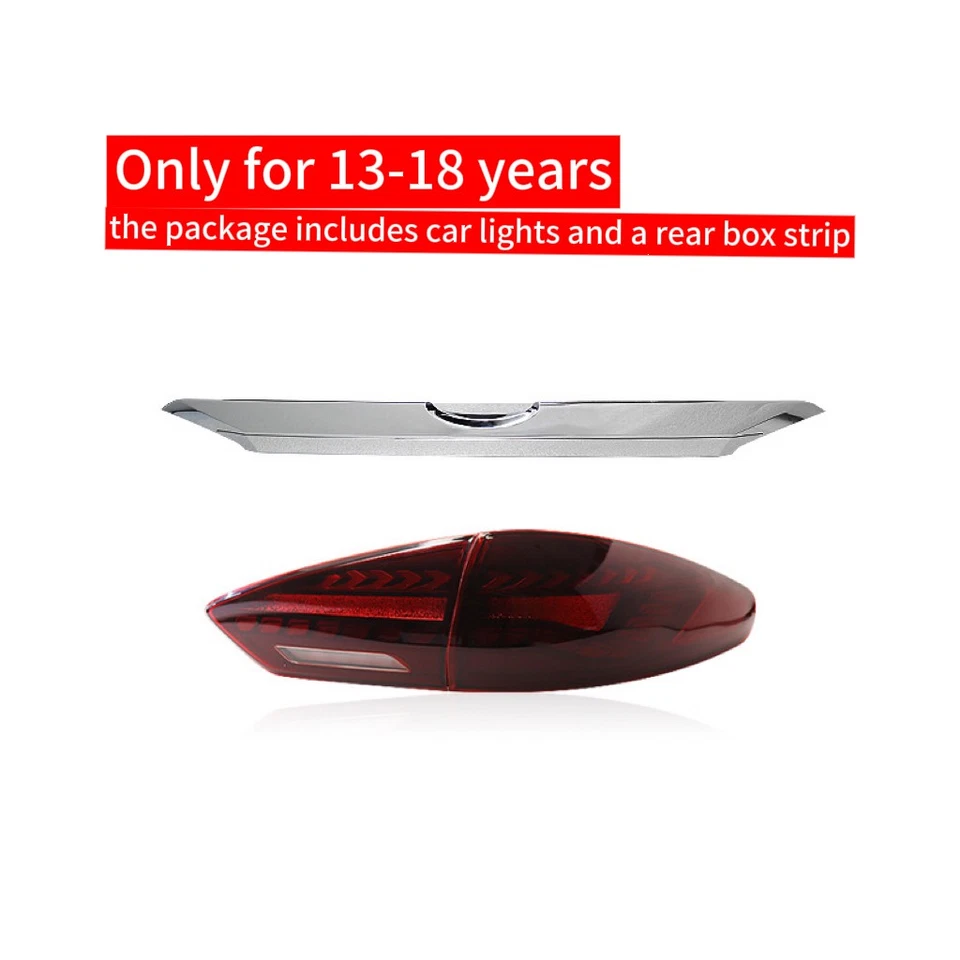 Single LED Taillight For Ford Fusion 13-21 LED DRL Dynamic Turning Signal - Image 3 of 4