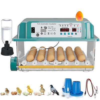 36 Eggs Incubators for Hatching Eggs,Egg Incubator with 4 Automatic Incubate ...