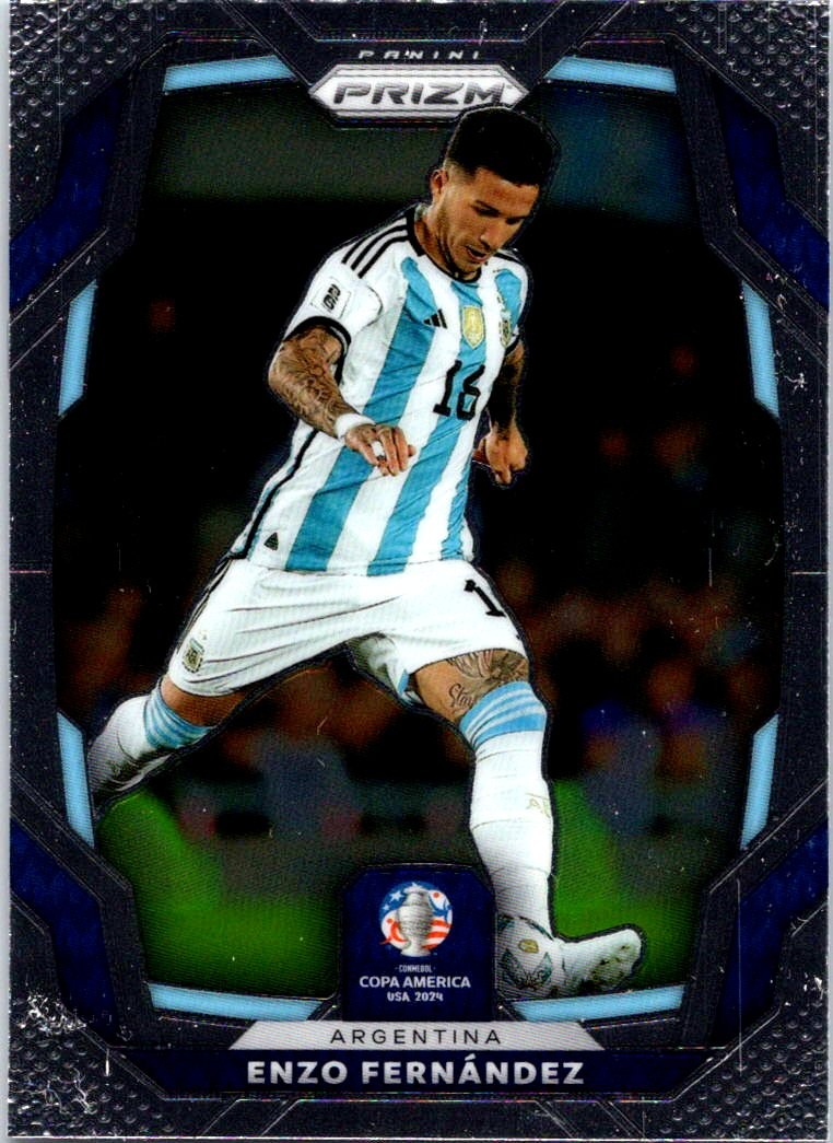 2024 Panini Prizm CONMEBOL Copa America Enzo Fernández #3 Argentina
