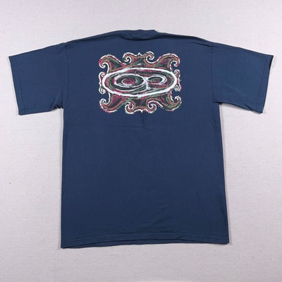 #ad VTG OP Ocean Pacific T Shirt Mens XL Graphic Grafitti Surf Double Sided 90s Y2K $39.99