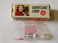 3 each halogen projector lamps FCS GE Quartzline 24 volt 150 watt for microfich