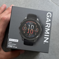 Garmin fēnix 8 47mm AMOLED Sapphire Crystal GPS Bluetooth Watch Black