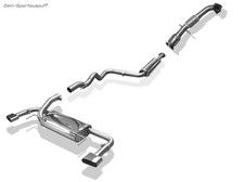 Fox Duplex Komplettanlage +Kat+D-pipe Opel Astra J OPC für originale Endrohre