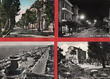 PORTO S. GIORGIO -LOTTO DI 12 CARTOLINE D'EPOCA BN-FERMO-vedi foto e descrizione