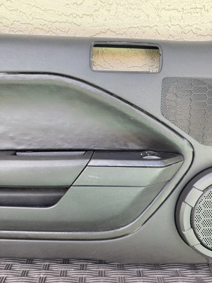 2005-2009 OEM Ford Mustang Black Shaker Door Panel Front Drivers Side - Image 2 of 4