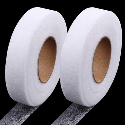 Saumband zum Aufbügeln, 60 m, 20 mm breit, Vlies, für Stoff, Hosen, Vorhänge,...