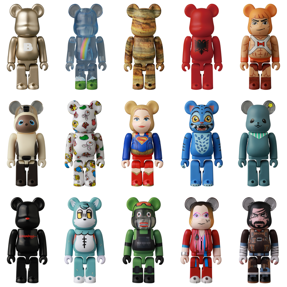 MEDICOM TOY BE@RBRICK SERIES 52 本体 Medicom Toy series 52 bearbrick Be@rbrick 1 carton 4 cases (96pcs