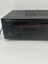 YAMAHA RX-485 Natural Sound Stereo Audio Black Reciever - No Remote Control