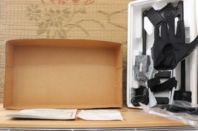 PAX POWER GLOVE Controller Complete Set! Japan Nintendo Famicom FC NES VG!