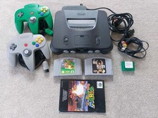 Nintendo 64 Console, Carry Case & 2 Games