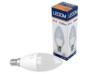 5X E14 Led Leuchtmittel C37 8W 3000K 230V 720Lm Warmweiß, Emos