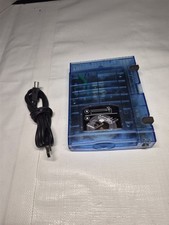 Zip Drive Iomega Z100USB Clear Blue Tested - USB Cable - No Power Supply