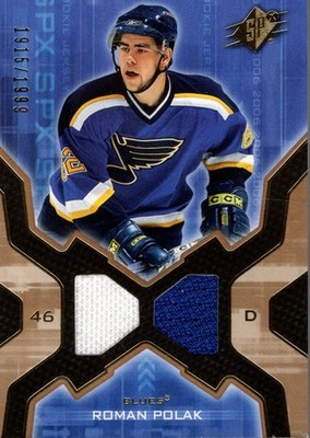 2006-07 SPx #163 Roman Polak RC Jersey /1999 - HKY