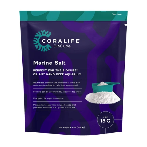 BioCube Aquarium Fish Tank Marine Salt, 15 Gallon