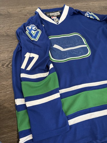 Maglia autentica Ryan Kesler Center Ice Vancouver Canucks Reebok CCM Canada 52 - Foto 7 di 9