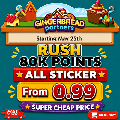 #ad PARTNERS⚡MOGO Stickers Go ALL 1 6⭐ For Monopoly Go🔥 SUPER FAST DELIVERY⚡24 7 $0.99