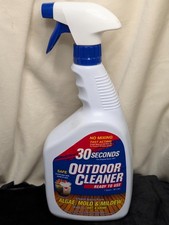 30 SECONDS Outdoor Cleaner Ready To Use 1 Quart Spray Algae Mold Mildew Remover 0.78 per fl oz