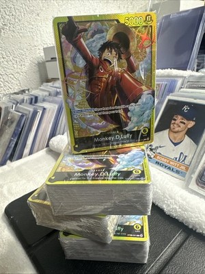 Monkey.D.Luffy (001) ST29-001 Starter Deck 29: Egghead Foil No BP