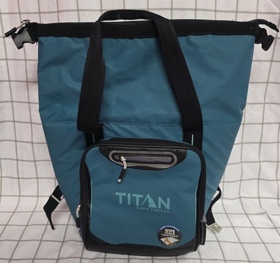 Titan Deep Freeze 8qt Roll Top Cooler - Deep Water Teal