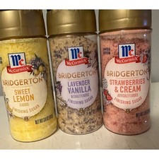 McCormick Bridgerton Sugars Sweet Lemon Lavender Vanilla Strawberries Cream