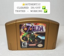 The Legend of Zelda Majora's Mask Nintendo 64 ⭐️AUTHENTIC Cartridge - TESTED✅️