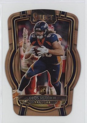 2022 Select Club Level Copper Prizm Die-Cut 94/99 Greg Dulcich Rookie RC 4g8