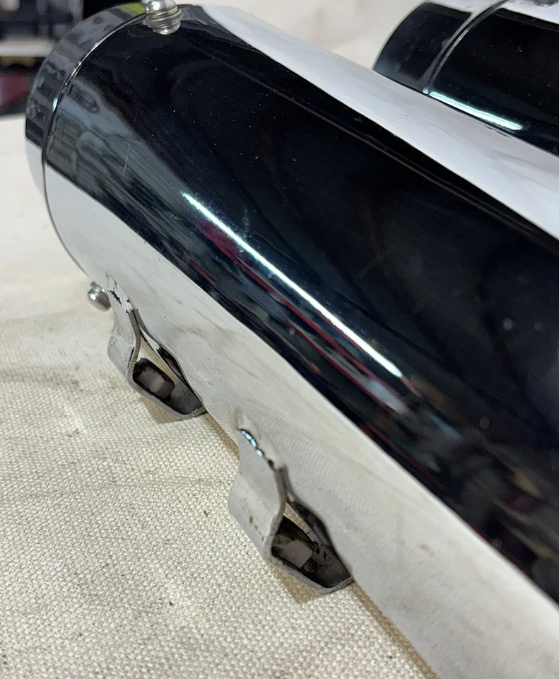 4" Pipes Exhaust for-Yamaha Royal Star Venture & Royal Star Tour Deluxe Chrome - Image 4 of 4