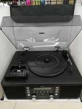 TEAC LP-R550USB USB CD Recorder Turntable Cassette System Tested Used