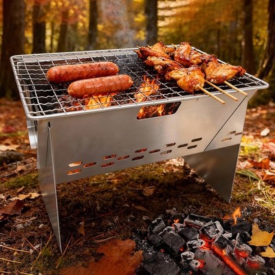 BBQ-Grill, Kochen im Freien, Outdoor-Grill für kleine Räume, Familien,