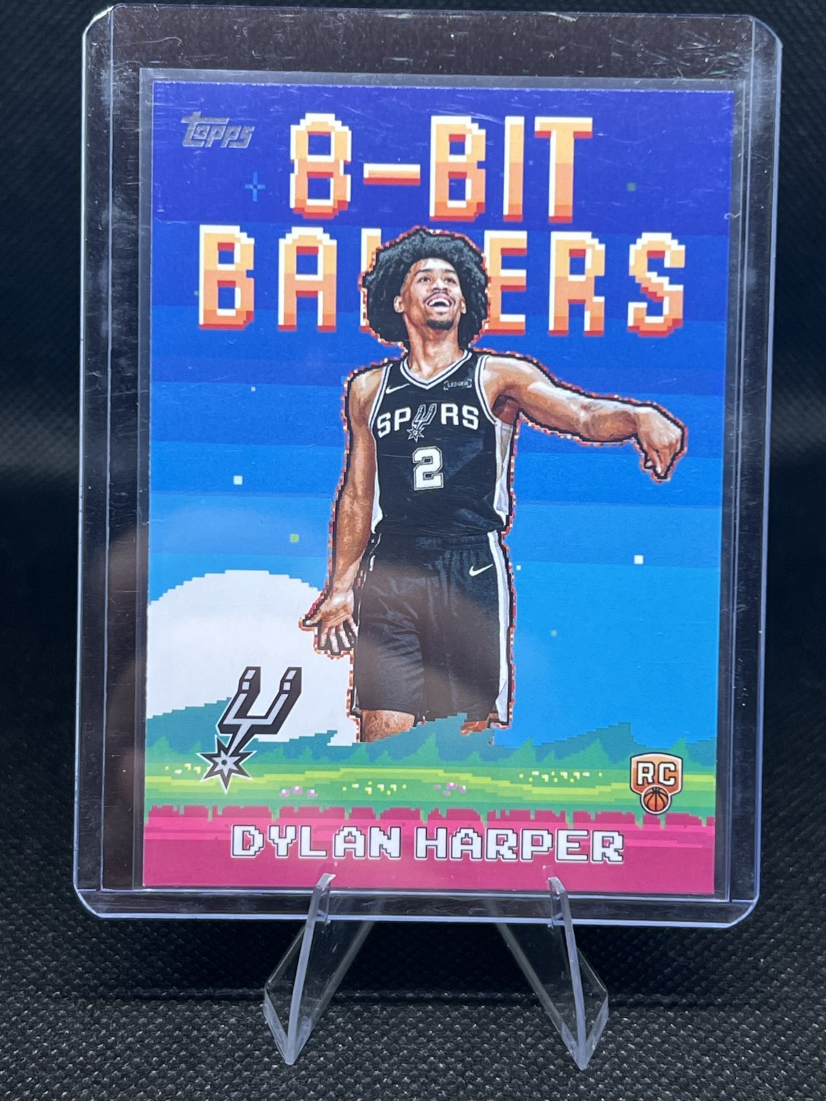2025-26 Topps Basketball Dylan Harper #8B-32 8-Bit-Ballers (RC)