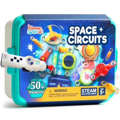 JOVA 50+ Projects Space Circuits - Electronics Kit for Kids with 46+ Componen...